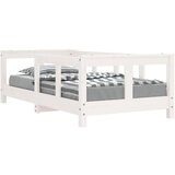Maison Chic Otroški posteljni okvir - Otroški ležaj bel 70x140 cm trdna borovina-J2811, (21794350) | Shoptok.si