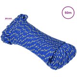  Višenamjensko pomoćno uže 4 mm 50 m Plava PP - Plava 4 mm 50 m | shoptok.hr