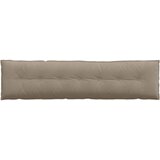 Jastuk za leđa Sivo-smeđa 200 x 50 cm Mikrofiber tkanina | shoptok.hr