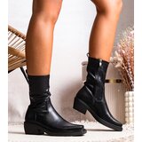 Gemre Black heeled ankle boots Marisa | shoptok.hr