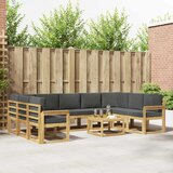  Set vanjskih sofa 10 pcs Bijela i antracit 59 x 59 x 37 cm | shoptok.hr