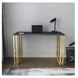 Hanah home radni sto kane gold anthracite