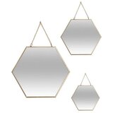 Atmosphera Ogledalo metal/staklo zlatno (141196A) | ePonuda.com