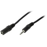 Logilink CA1055 utičnica audio priključni kabel 5.00 m crna (mat) Cijene