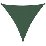  Jedro protiv sunca trokutasto tkanina 3,6x3,6x3,6 m tamnozeleno | shoptok.hr