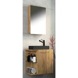 MID.YOU Kopalnica Hausa, Barva Hrasta, Črna, 3-Delna | Shoptok.si