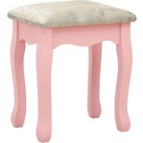 vidaXL Toaletni stolić sa stolcem rozi 75x69x140 cm od drva paulovnije | shoptok.hr