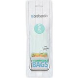 Brabantia PerfectFit vrečke za smeti (biorazgradljive) - 6L (S) - 10 10 kosov na roli cene