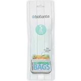 Brabantia PerfectFit vrečke za smeti (biorazgradljive) - 6L (S) - 10 10 kosov na roli