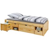 MID.YOU postelja s predalom 90 cm x 200 cm , naravne barve | Shoptok.si