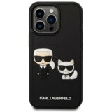 Karl Lagerfeld KLHCP14X3DRKCK za iphone 14 pro max črna trda zaščita - full bodies 3D | Shoptok.si