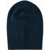 Ombre men's cotton knit winter beanie hat - navy blue | Eponuda.ba