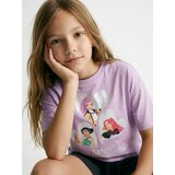 Sinsay Oversize dvodijelna pamučna pidžama – boxy majica i kratke hlače K-Pop Demon Hunters | shoptok.hr