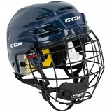 CCM Hokejska kaciga Tacks 210 Combo SR Plava L
