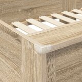  Krevet na kat za djecu s madracem Sonoma hrast 100 x 200 cm | shoptok.hr