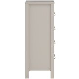 Tvilum Sivo-bež komoda 82x99x38 cm Madrid – | shoptok.hr