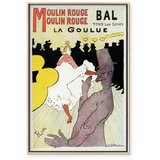  Slika - Henri de Toulouse-Lautrec – Moulin Rouge – La Goulue 80x120 U prirodnom drvenom okviru | shoptok.hr