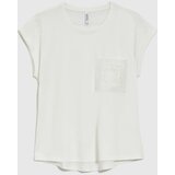Marisse Women's T-Shirt L-Ts-4673 Off White | shoptok.hr