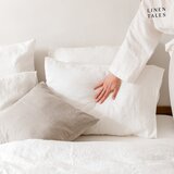 Linen Tales prevleka za vzglavnik iz mešanice lana 40x60 cm | Shoptok.si