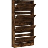 Ormarić za cipele s 4 ladice boja hrasta 80 x 21 x 163,5 cm | shoptok.hr
