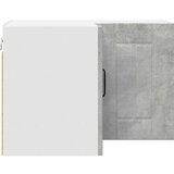 vidaXL Stenska kuhinjska omarica z vrati Betonsko siva 57 x 57 x 40 cm | Shoptok.si