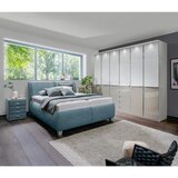 Beldomo - Sleep OBLAZINJENA POSTELJA 180 cm x 200 cm , tekstil modrosiva | Shoptok.si