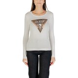 Guess Majice z dolgimi rokavi LS CN LEO TRIANGLE TEE W5BI75 J1314 Bela | Shoptok.si