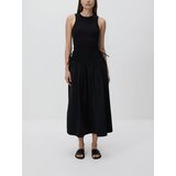 Reserved Midi suknja na vezanje - crno | shoptok.hr