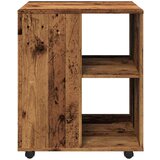 vidaXL Ormarić s kotačima boja staro drvo 60x53x72cm konstruirano drvo | shoptok.hr
