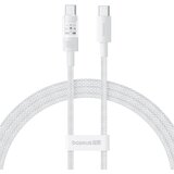 Baseus Gem USB C to USB C fast charging cable 1 m 100 W White | shoptok.hr