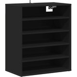 Ormarić za cipele crni 60 x 35 x 70 cm od konstruiranog drva | shoptok.hr