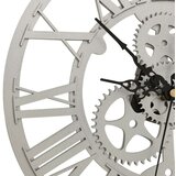 vidaXL Zidni sat srebrni 30 cm akrilni | shoptok.hr