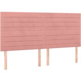  S oprugama i madracem ružičasti 200x200 cm baršunasti | shoptok.hr