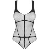 Obsessive B336 - prozirno, otvoreno mrežasto tijelo (crno) - SL | shoptok.hr