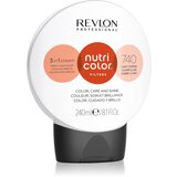 Revlon Professional Nutri Color Filters 3in1 Cream hranjiva maska s pigmentima u boji za oživljavanje boje 740 Light Copper 240 ml | shoptok.hr