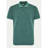 Blend Polo majica 20716908 Zelena Regular Fit