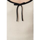 Trendyol Stone Square Collar Knitwear Sweater Cene