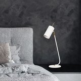 Opviq lights Bijela stolna lampa s metalnim sjenilom (visina 55 cm) Sivani – | shoptok.hr
