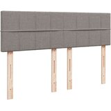 vidaXL Box spring postelja z vzmetnico taupe 140x190 cm blago, (21306006) | Shoptok.si