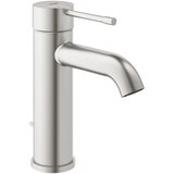 Grohe enoročna armatura za umivalnik Essence z zgornjim delom sifona - hard graphite (23589A01) Slike