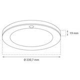 Greentech led plafonjera sa senzorom 18w 3/1 ( ELS-802 ) Greentech led plafonjera sa senzorom 18w 3/1 ( ELS-802 ) Slike