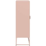  Visoka ploča ružičasta 68x39x123 cm čelik | shoptok.hr