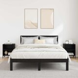  Noćni ormar 2 pcs Crni hrast 40 x 30 x 50 cm Konstruirano drvo | Eponuda.com