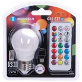 Aigostar led rgbw prigušiva sijalica G45 E27/6W/230V 3000K + daljinski upravljač | Eponuda.com