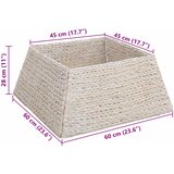 Ogrlica za božićno drvce Bijelo 60 x 60 x 28 cm Zumbul | shoptok.hr