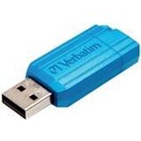 Verbatim USB DRIVE 2.0 PINSTRIPE USB stick 64 GB plava boja 49961 USB 2.0 Cijene