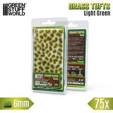 Green Stuff World Static Grass Tufts 6mm Light Green (75 pcs) | Buseni trave 6mm svetlo zeleni (75 kom) | Eponuda.com