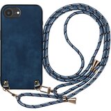 AVIZAR Ohišje za iPhone 16e s snemljivim kablom, Modra noč, (5000016014) | Shoptok.si