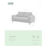 Ghado Temno zelena sedežna garnitura 168 cm Fynn – | Shoptok.si