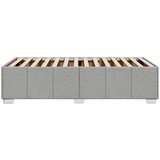  Okvir za krevet svjetlosivi 100 x 200 cm od tkanine | shoptok.hr
